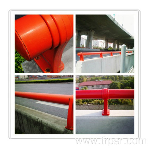 High quality FRP fiberglass GFRP crash barrier